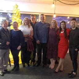 The HFM team attending the Christmas in July Rotary Fundraising Event Perth