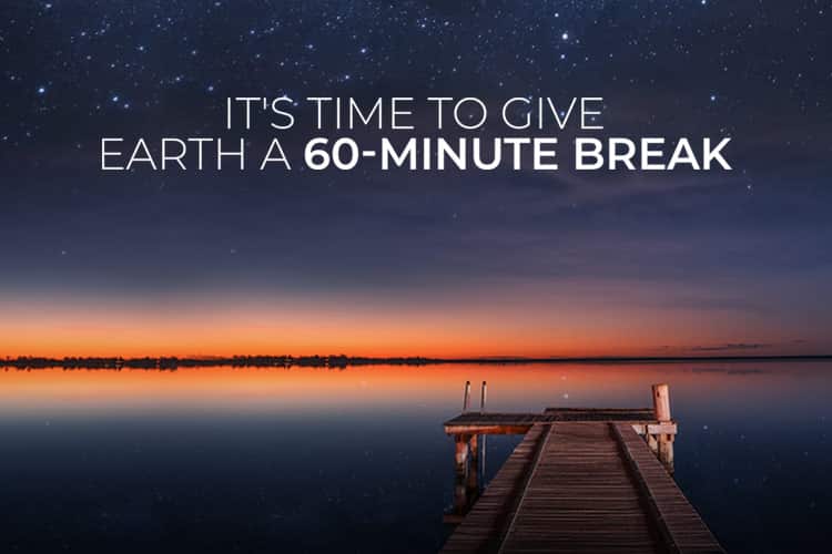 It's time to give Earth a 60-minute break for Earth Hour 2019