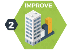 Building improvement icon